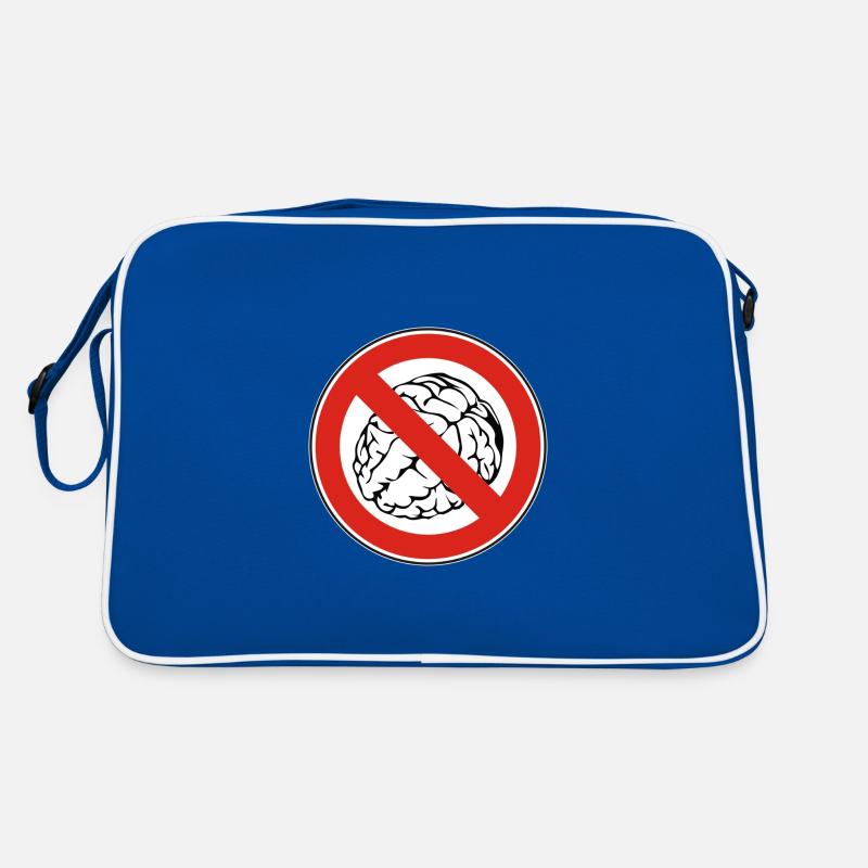 NO BRAIN Retro Tasche
