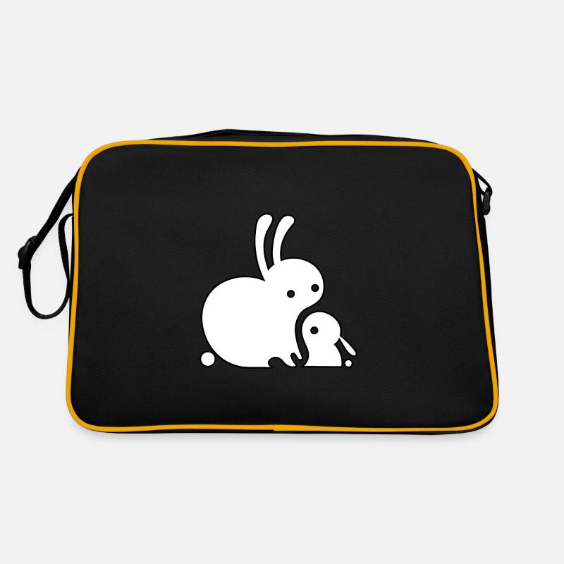 Rabbit Bunny Rabbit Retro Bag