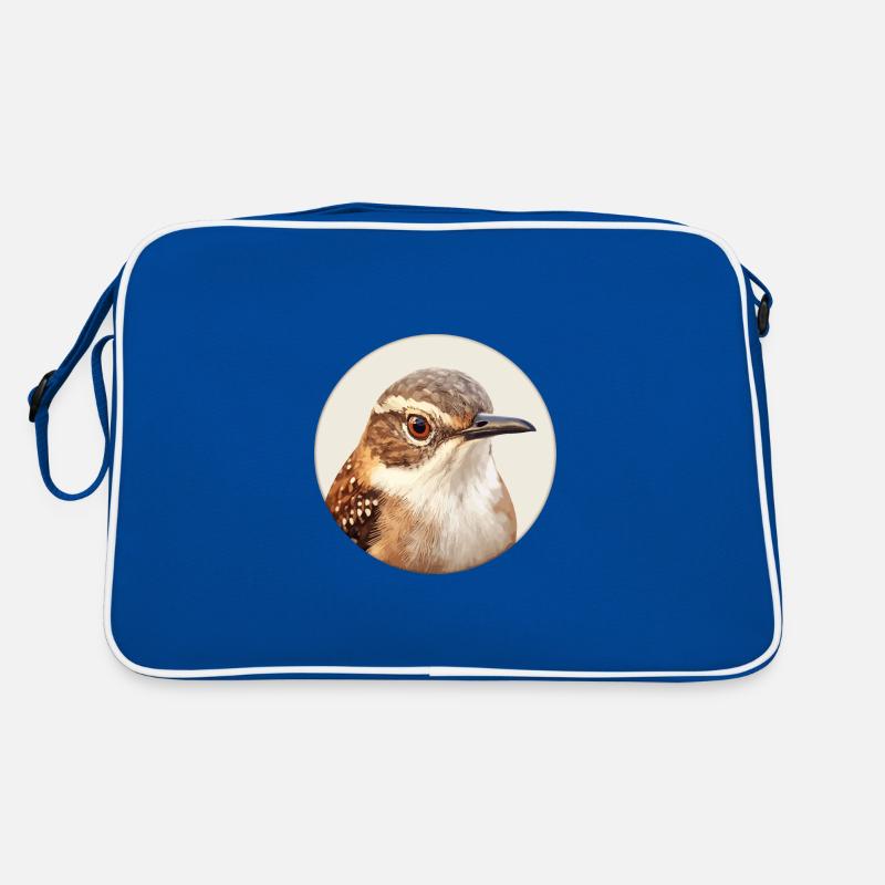 Wren bird Retro Bag