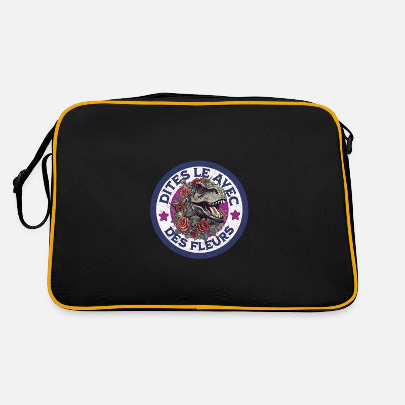 Dites le avec des fleurs Sac Retro