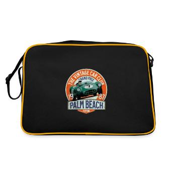 Vintage car club Palm beach grand prix - Sac Retro - noir/or - Dos