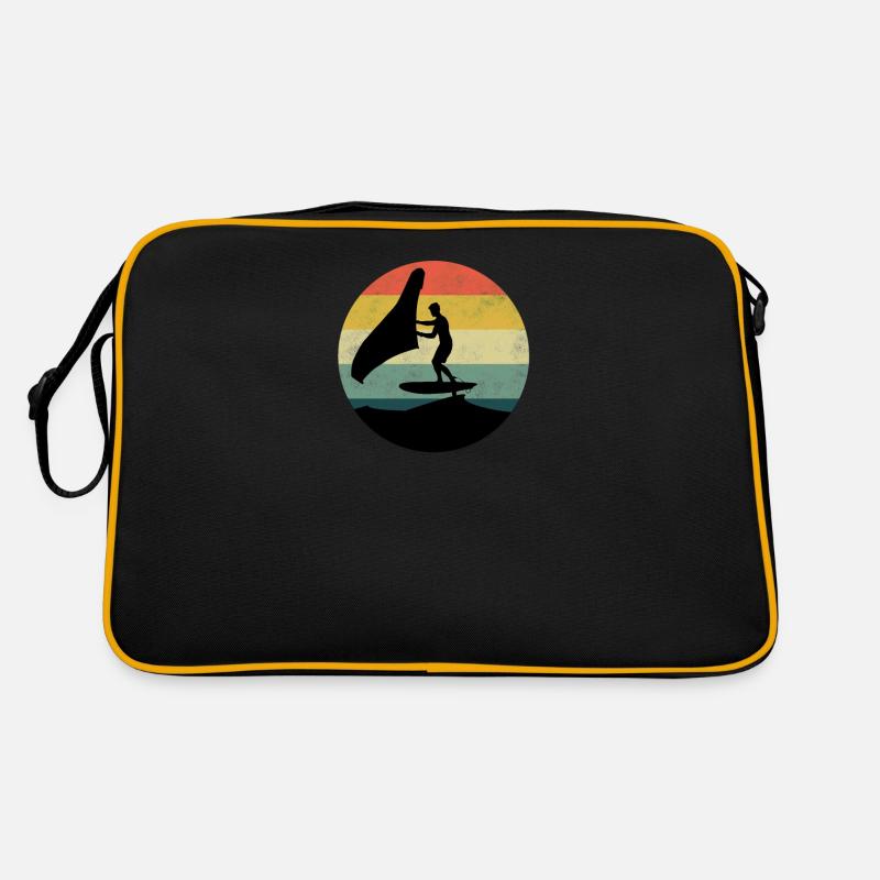 Hydrofoil Wingfoil Evolution Foil Wing Wingfoiling - Retro Tasche - Schwarz/Gold
