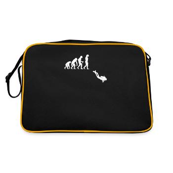 Evolution Diving Diver Gift Scuba Diving - Retro Bag - black/gold - Back