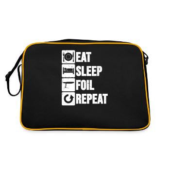 Hydrofoil Wingfoiling Kiten Wingfoil Foilwing Kite - Retro Bag - black/gold - Back