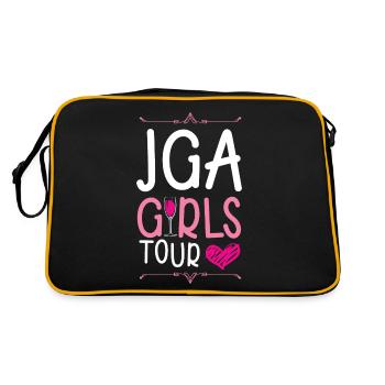 Jga Bachelorette Girls Tour - Sac Retro - noir/or - Dos