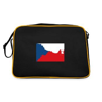 Tchéquie - Sac Retro - noir/or - Dos
