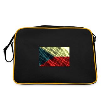 Tchéquie - Sac Retro - noir/or - Dos