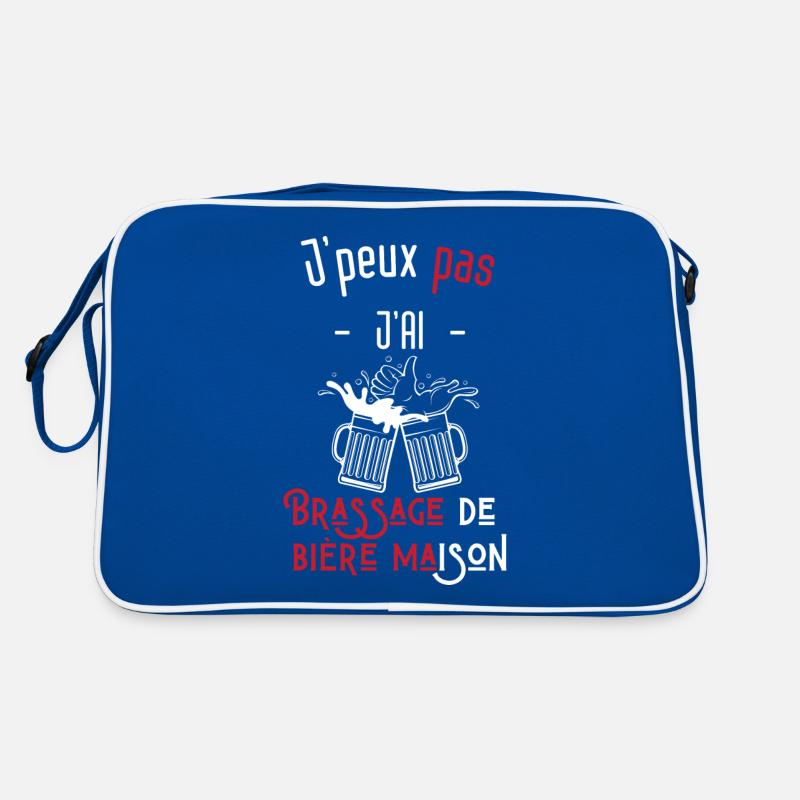 j'peux pas j'ai brassage de bière maison Sac Retro