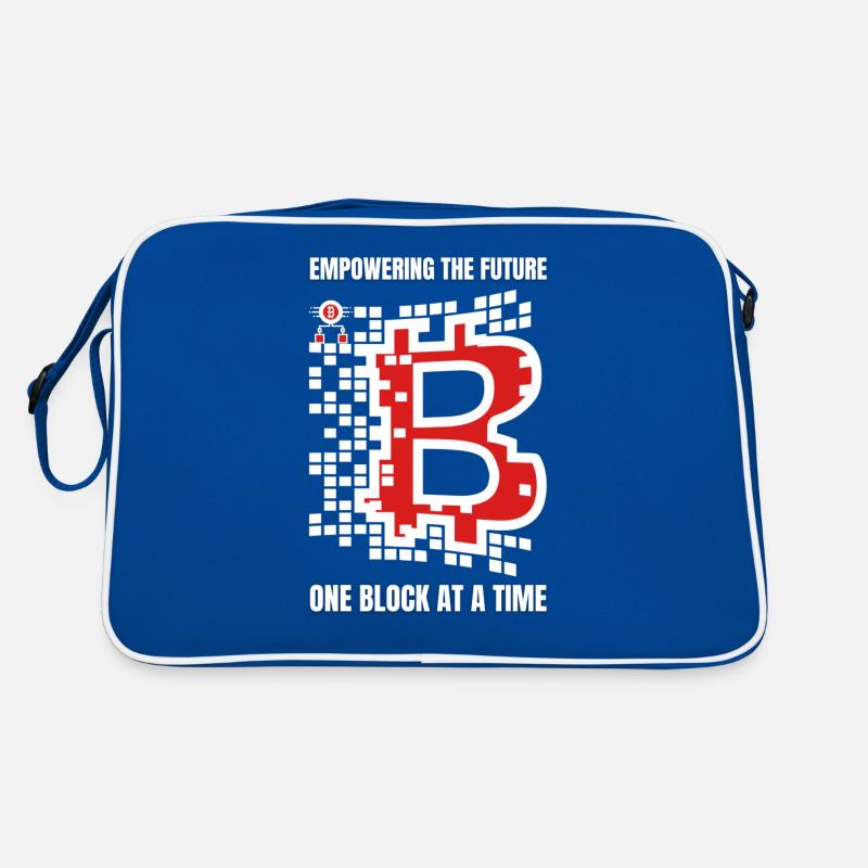 Bitcoin Crypotcurrency Krypto Geschenk Geschenke Retro Tasche