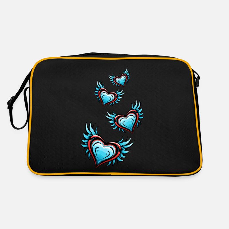 Ailes de cœur Sac Retro