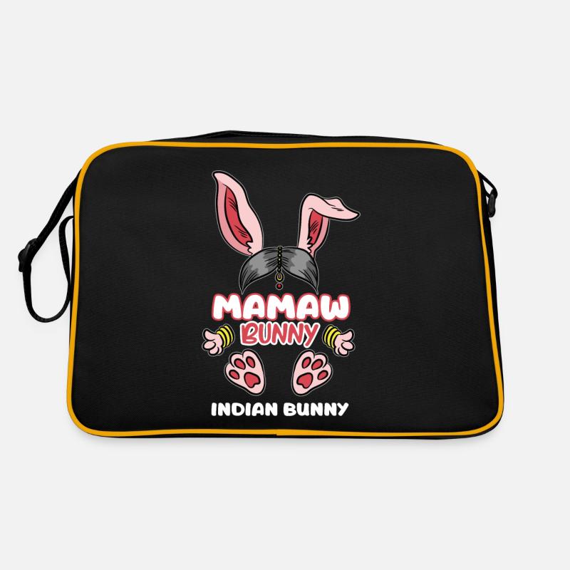 Mamaw Indische Großmutter Oma Indien Memaw Retro Tasche