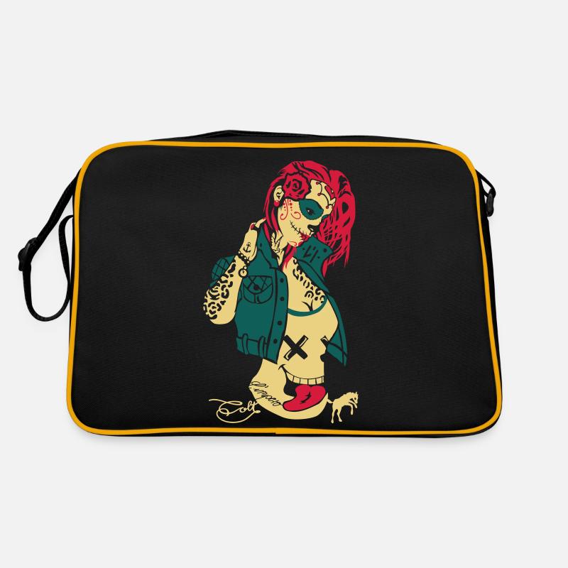 Zuckerhutmädchen Retro Tasche