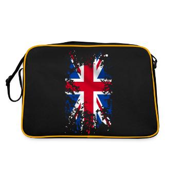 Union Jack - Sac Retro - noir/or - Dos