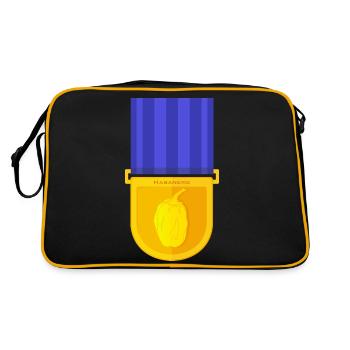 Médaille Habanero - Sac Retro - noir/or - Dos