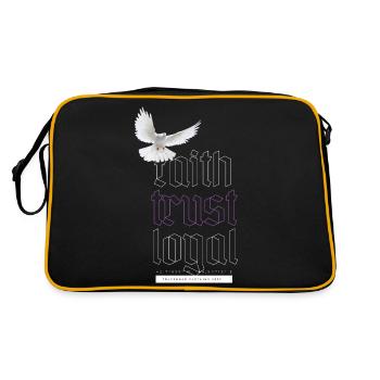 Foi confiance loyale - Sac Retro - noir/or - Dos