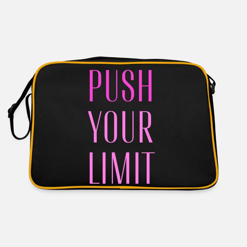 REPOUSSEZ VOS LIMITES Sac Retro