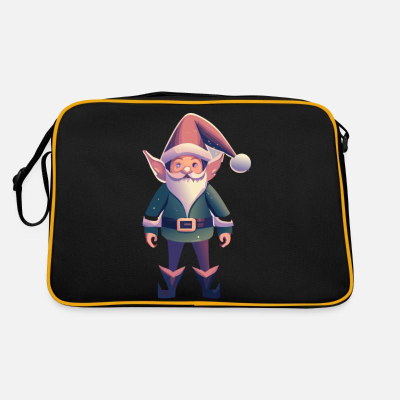 Weihnachts Elf Retro Tasche