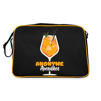 Aperitifs anonymous - Retro Bag - black/gold - Back