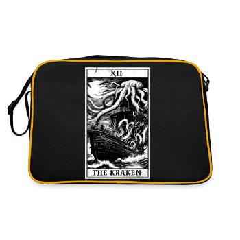 Tarot Kraken - Sac Retro - noir/or - Dos
