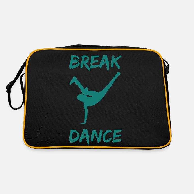 breakdancer bboy Retro Tasche