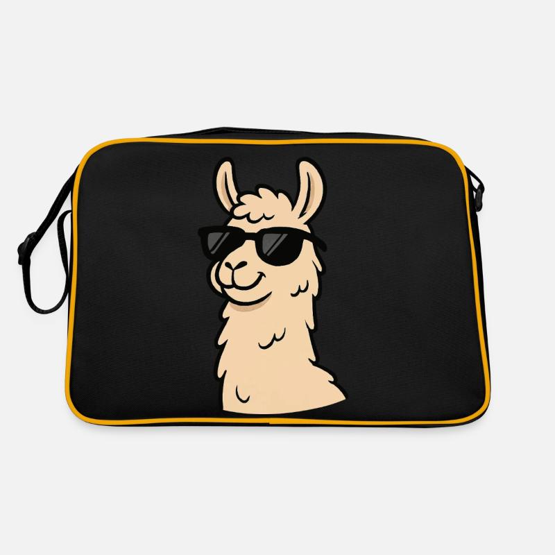 Llama Cool Comic Retro Bag