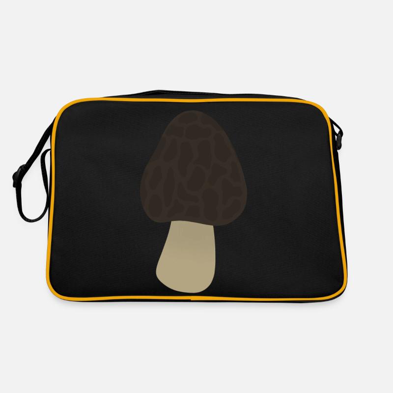 Morcheln Retro Tasche