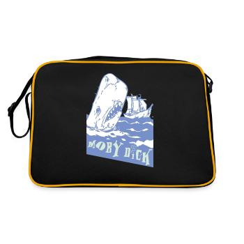 Moby Dick - Sac Retro - noir/or - Dos