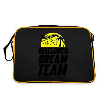 Équipe de rêve de Majorque - Sac Retro - noir/or - Dos