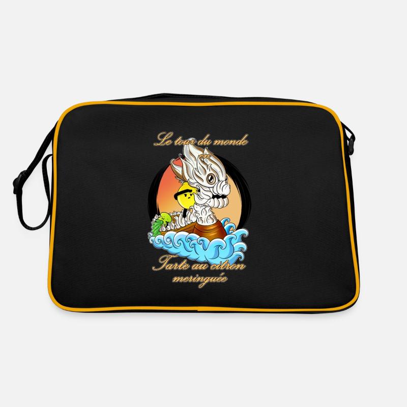 Lemon meringue pie Retro Bag