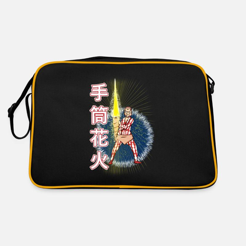 Tezutsu-hanabi - feux d'artifice Sac Retro