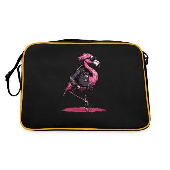 Stand Out - Retro Bag - black/gold - Back