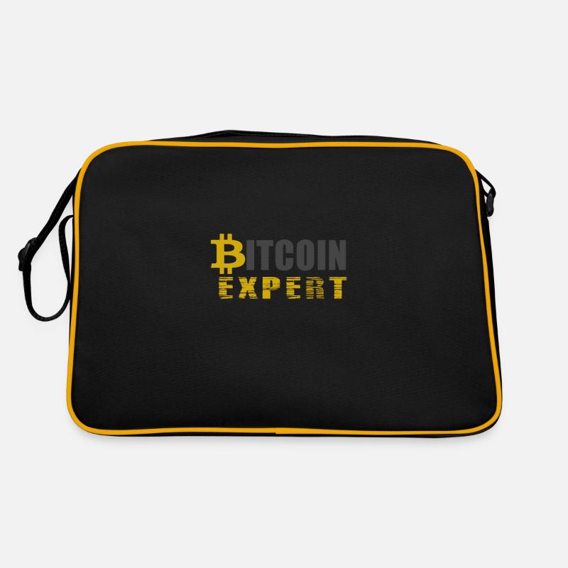 Bitcoin expert - Bitcoin Experte Retro Tasche