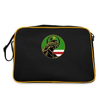 Tchétchénie Combattant tchétchène - Sac Retro - noir/or - Dos