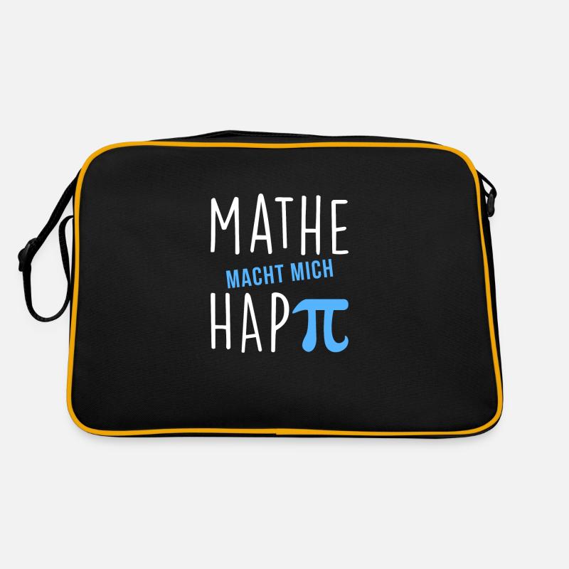 Les maths me rendent heureux Sac Retro