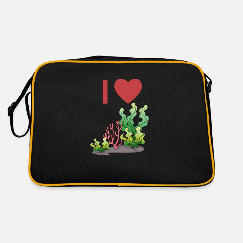 I love algae | Alge Tang Seaweed Botany Retro Bag
