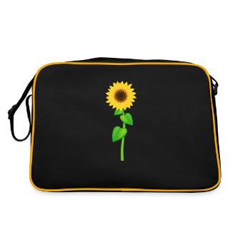 Tournesol tournesol graines de tournesol - Sac Retro - noir/or - Dos