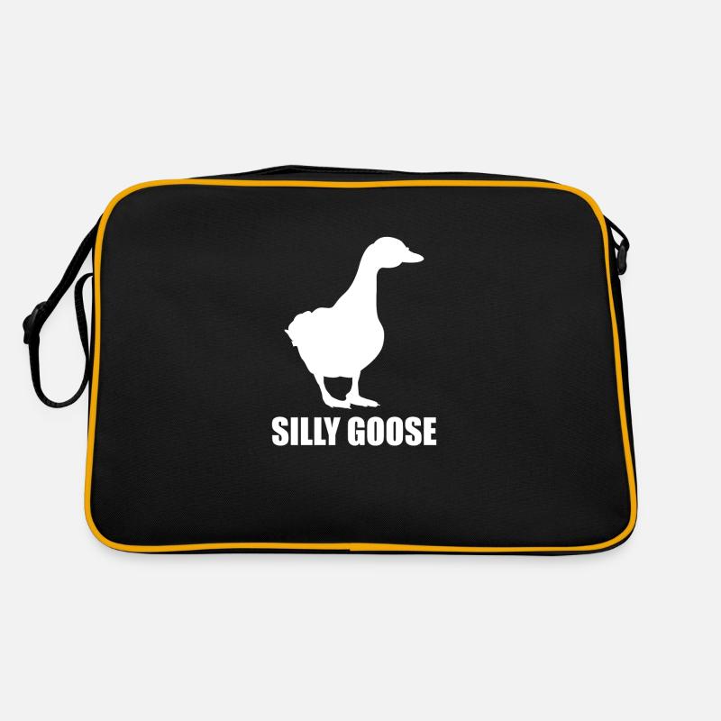 Silly Goose Alberne Gans Humor Retro Bag