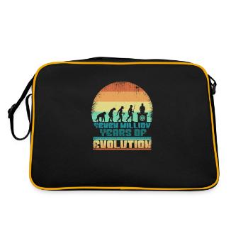 DJ Evolution DiscJockey Old School Idea 005-134 - Retro Bag - black/gold - Back
