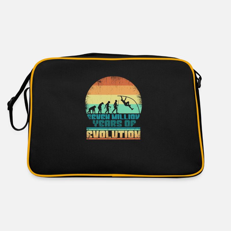 Pole Vault Evolution Gift Idea 005-189 Retro Bag