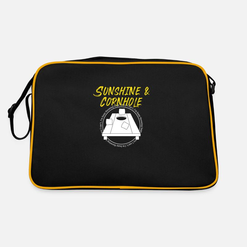 Sac Cornhole Player à lancer un sac Summer Hobby Sac Retro