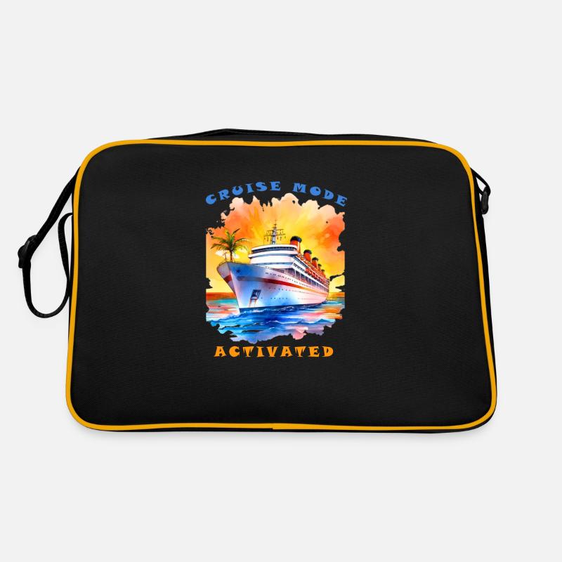 Mode croisière activé - Vacances en croisière Sac Retro