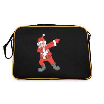 Père Noël Noël Dabbing Dab - Sac Retro - noir/or - Dos