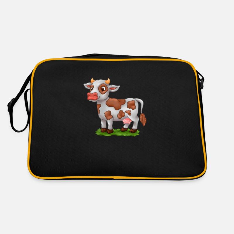 Cow Farm Retro Bag