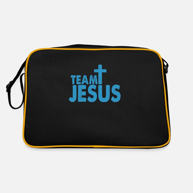 Équipe Jésus - Idée cadeau Dieu chrétien Sac Retro