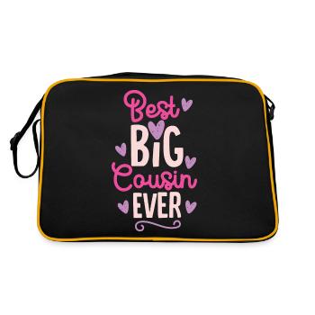 Le meilleur Grand Cadeau de cousine GrandCousine - Sac Retro - noir/or - Dos