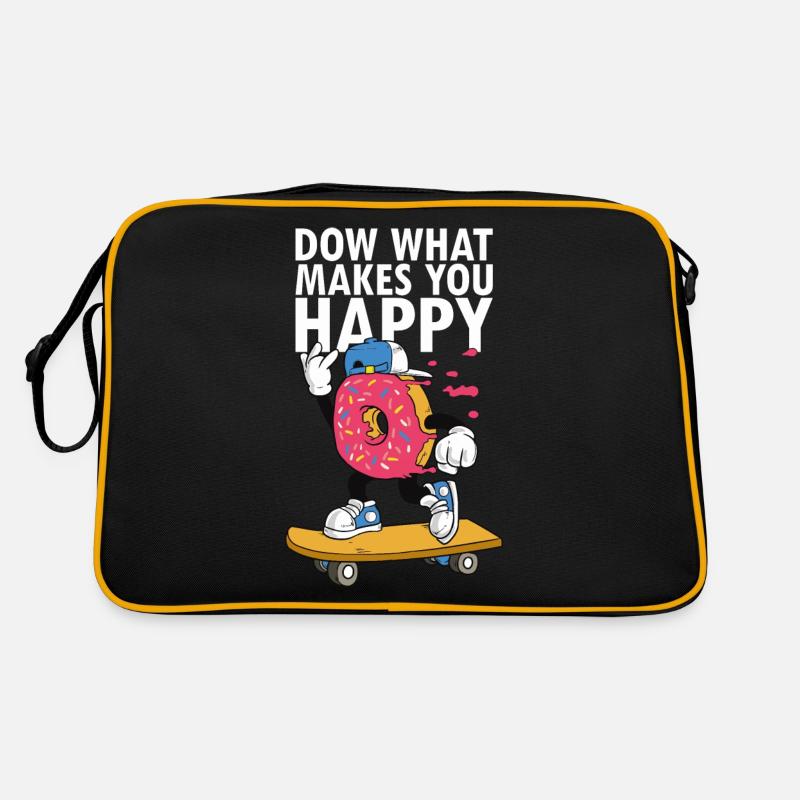 Skateboard skateboard sort Donut Do what makes Sac Retro