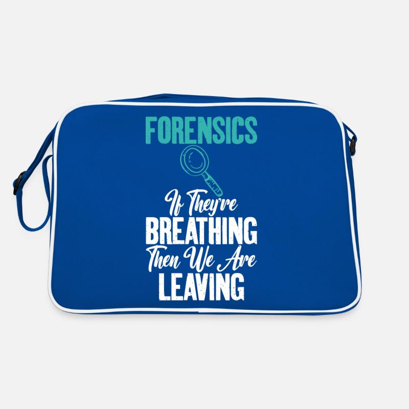 Quand vous respirez Forensic Science Graphics Sac Retro