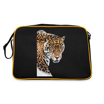 Jaguar - Retro Bag - black/gold - Back