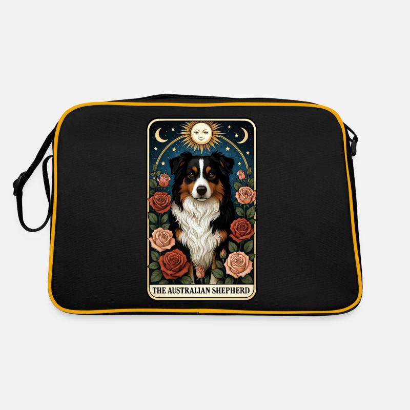 Australischer Schäferhund Retro Tasche