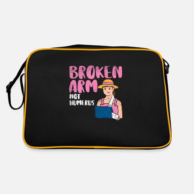 Broken Arm Not Humerus Retro Tasche